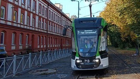 Трамвайный маршрут в Калининграде временно изменился