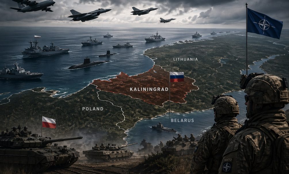 600 единиц военной техники НАТО рядом с границами Калининграда 