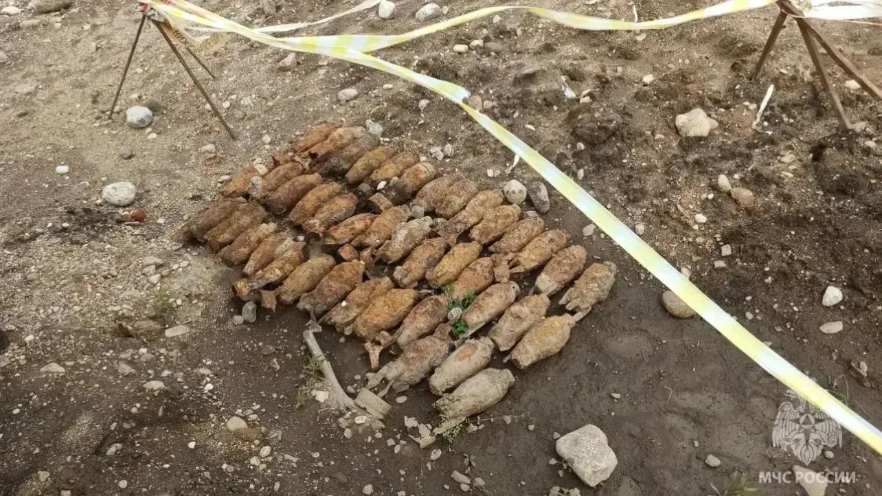 В Калининградской области нашли склад военных бомб