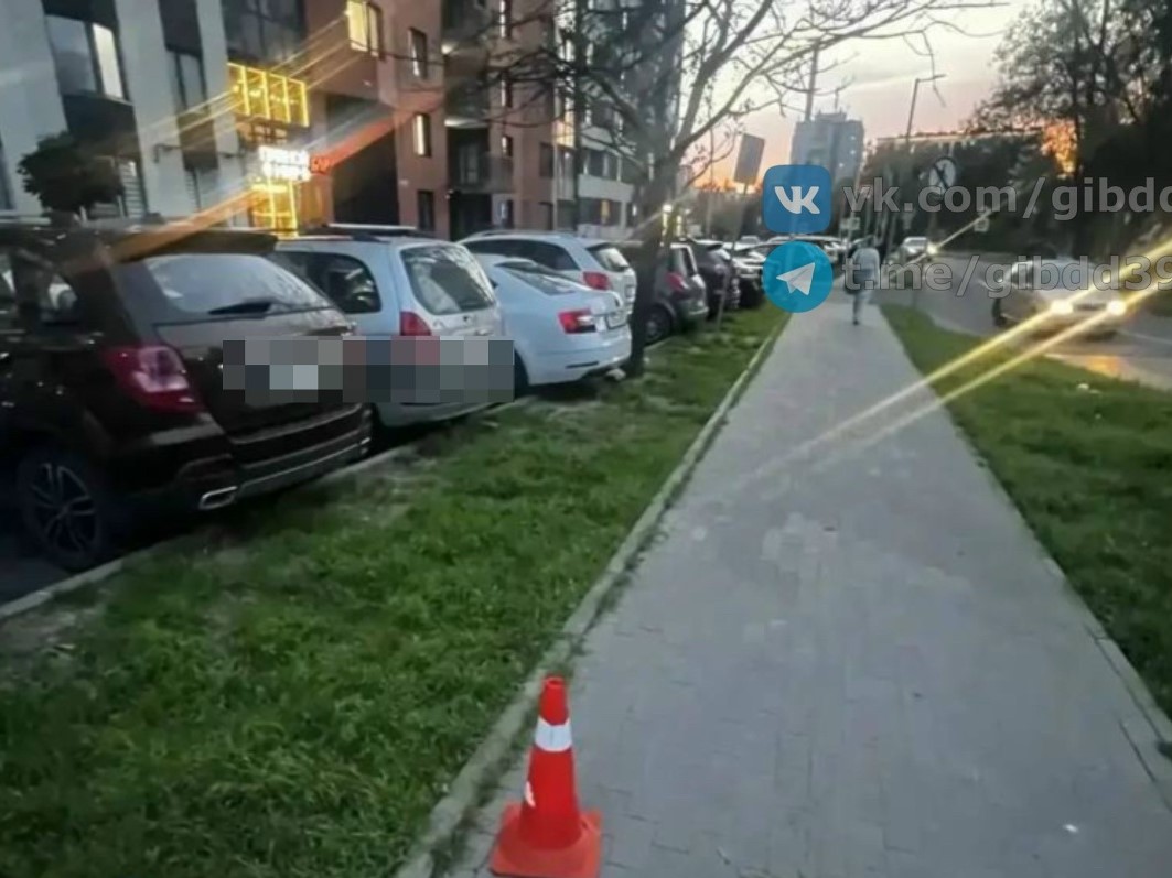 Сбитый самокатчиком ребенок сам пришел в больницу в Калининграде