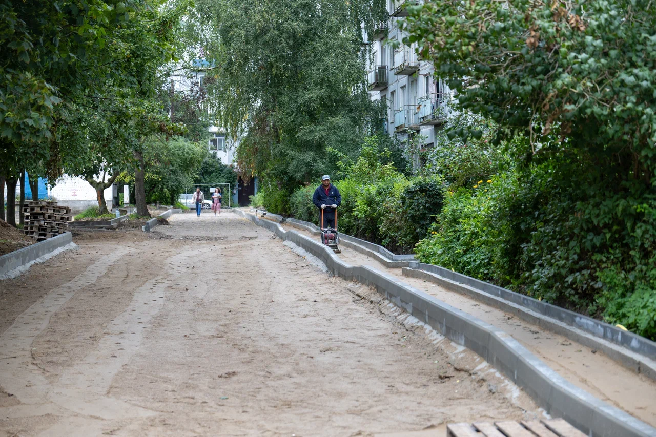 Дятлова потребовала разуклонку во дворах без ливнёвки в Калининграде