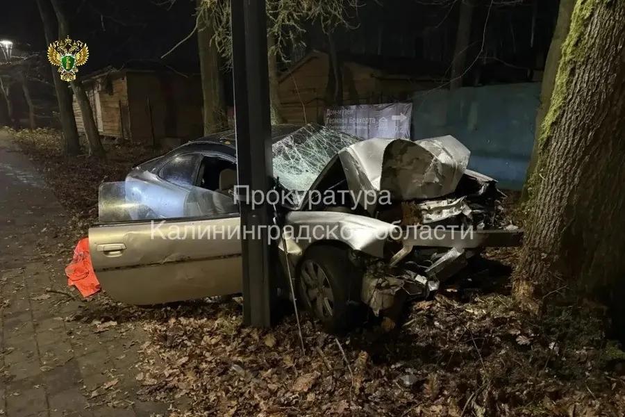 Пьяный водитель без прав убил пассажирку в ДТП в Светлогорске