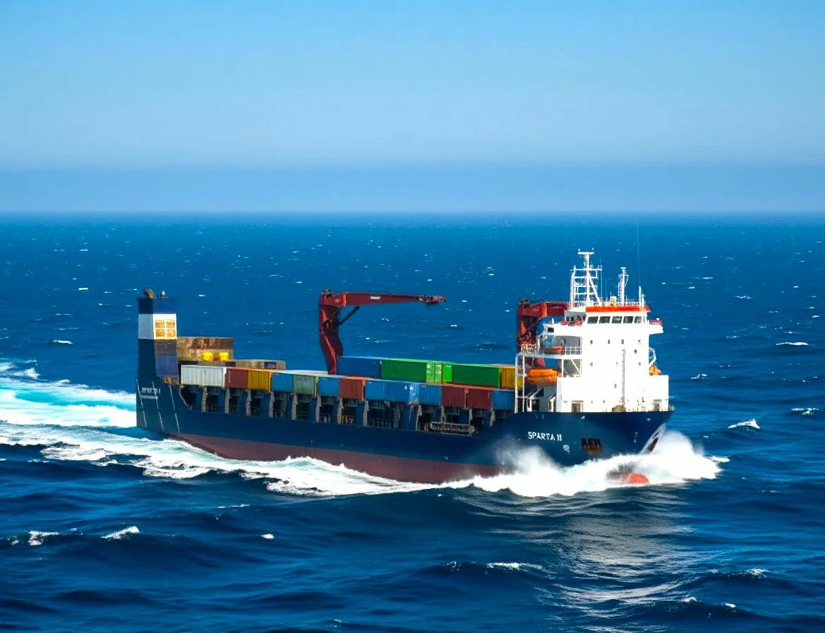 «Спарта II» снова на волне: сухогруз вернулся на морское сообщение с Калининградом после ремонта