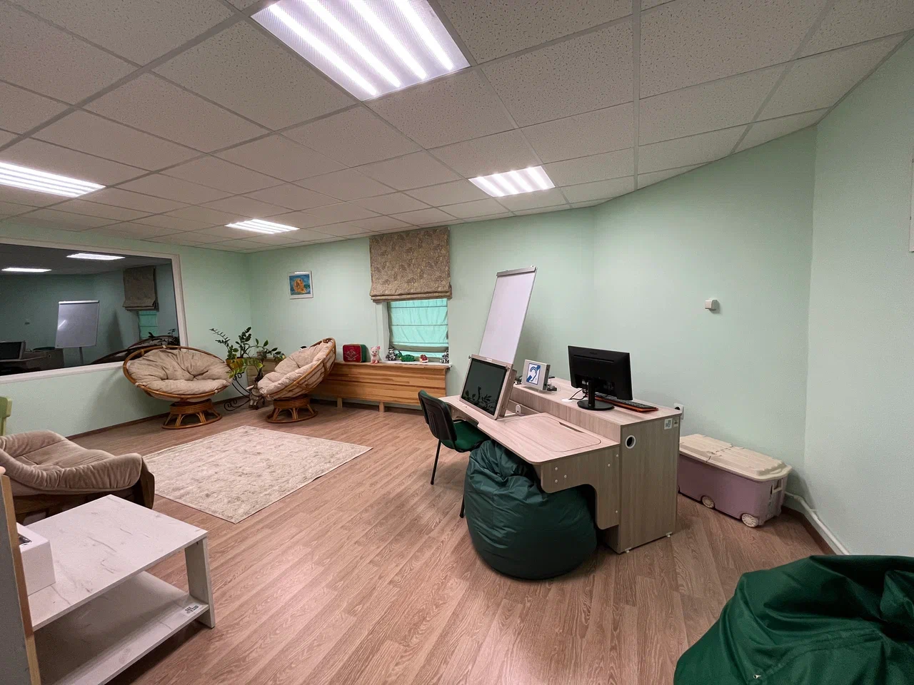 В Зеленоградске открыли «зеленую комнату» для психологической помощи детям