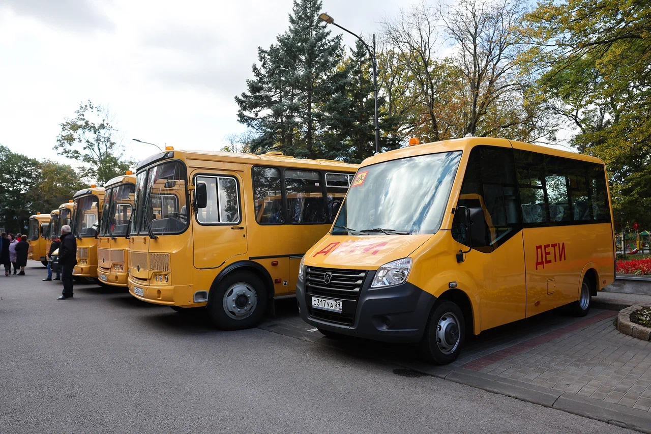 В этом году в Калининградской области появятся 22 новых школьных автобуса