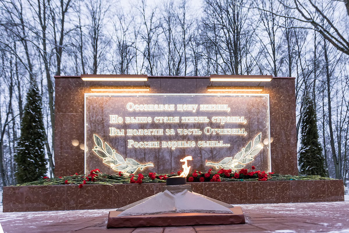 В Калининграде появилась аллея памяти выпускников военного училища