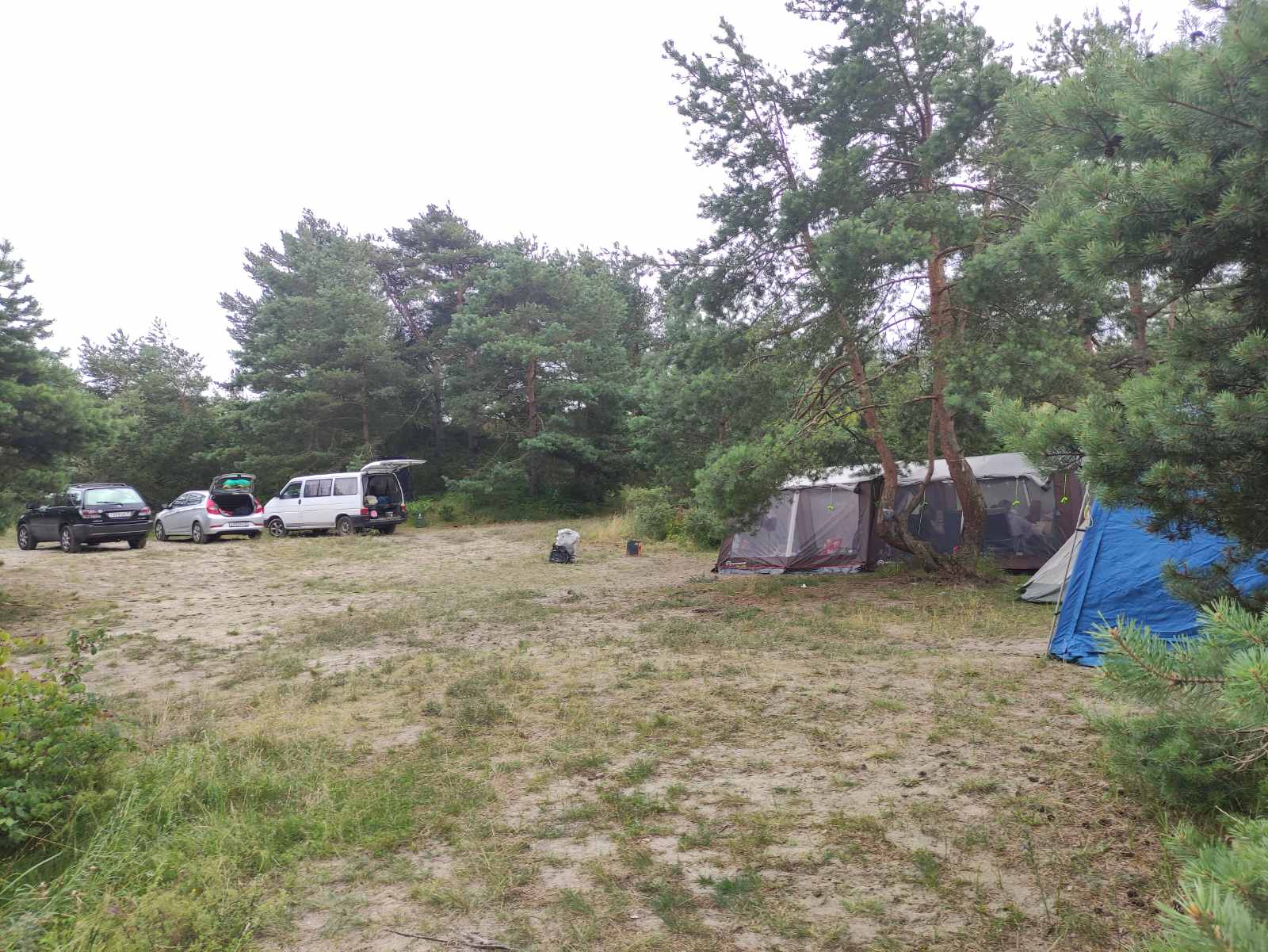 Палатки ставят во дворах: Балтийская коса «задыхается» от туристов