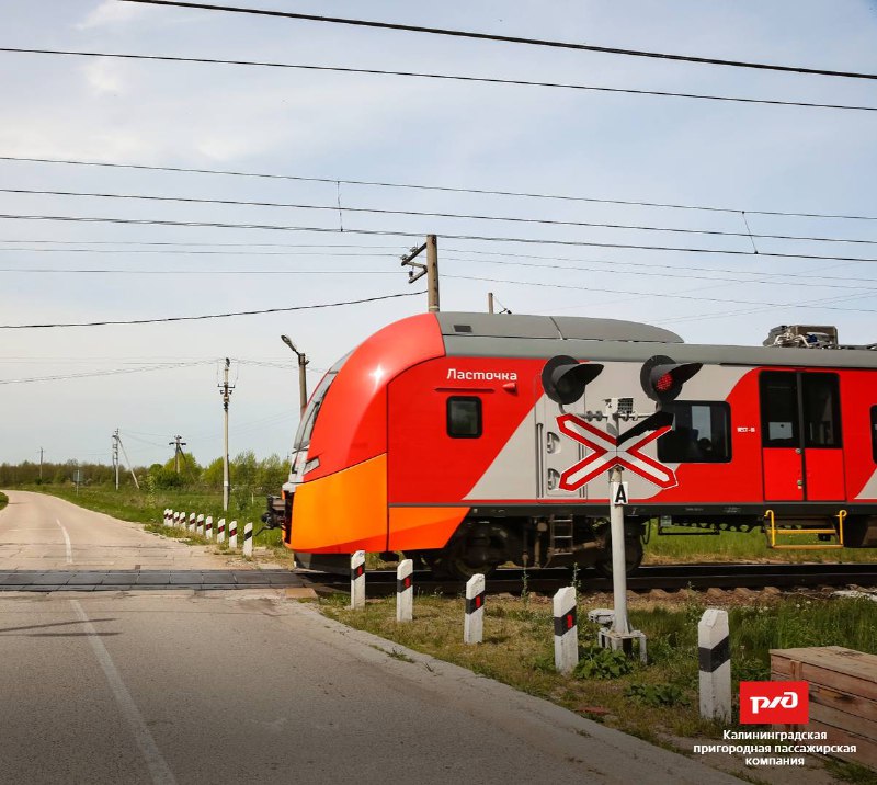 В Калининградской области 12 июня изменится график движения пригородных поездов