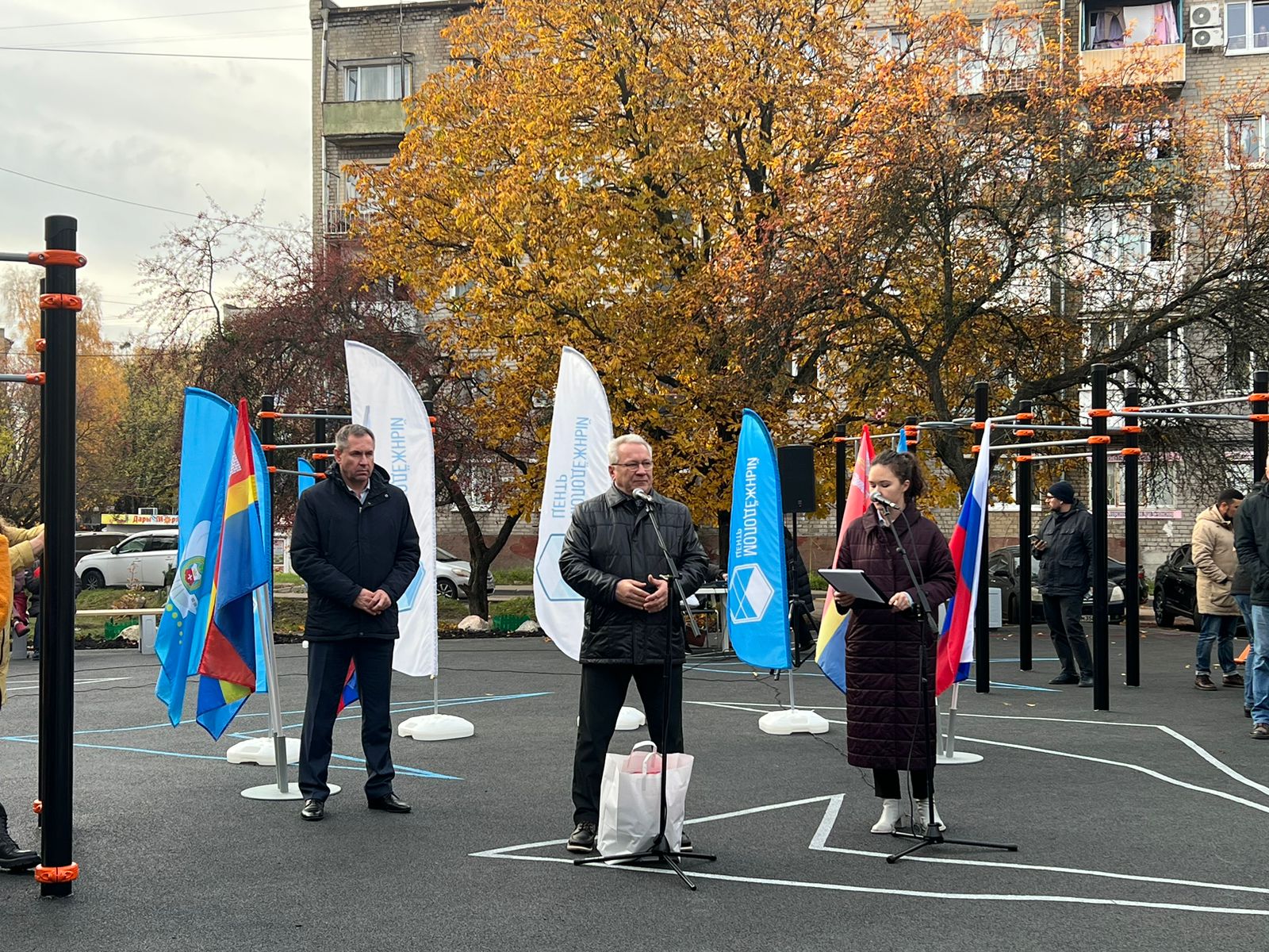 В Калининграде открыли спортивную площадку на Серпуховской