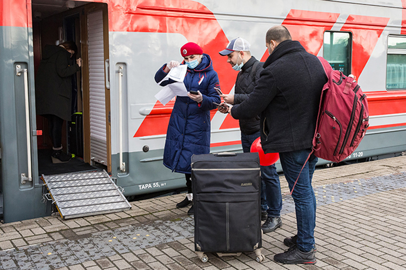 В 2022 году границу Калининградской области пересекли 1,5 тыс. пассажирских поездов