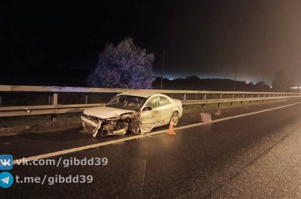 В Гурьевском округе в ДТП пострадала девушка