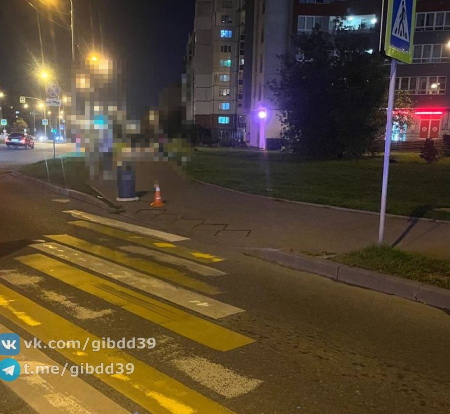 В Калининграде ребенок на велосипеде пострадал под колесами самоката