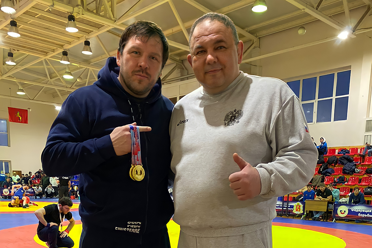 Борец из Калининграда стал восьмикратным чемпионом России спорта глухих