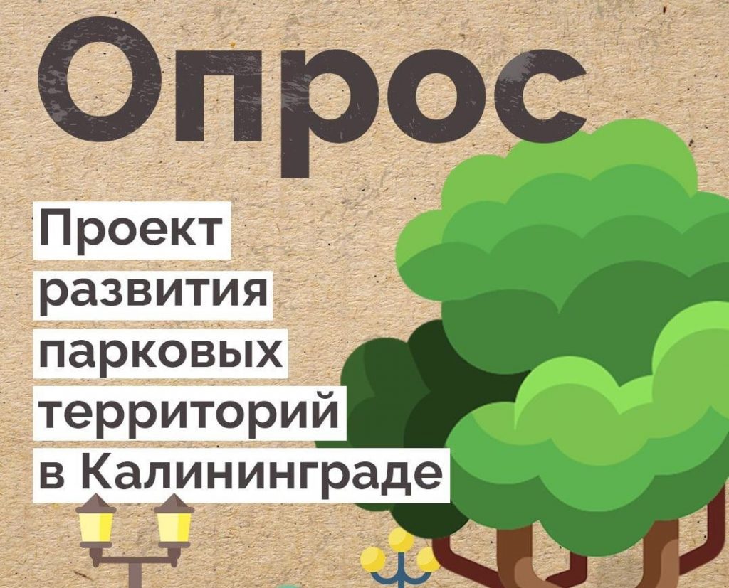 Калининградцев просят высказаться о развитии городских парков