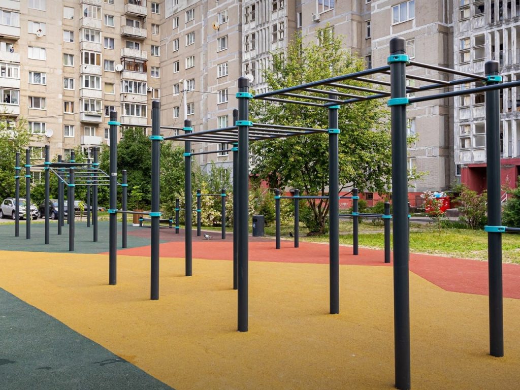 В Калининграде планируют установить 16 новых спортплощадок