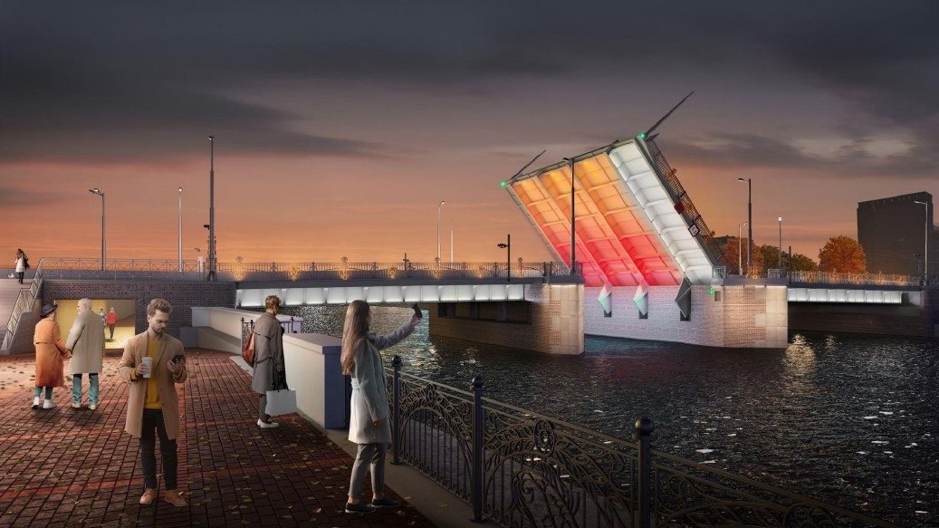 В Калининграде на «Юбилейном» и «Высоком» мостах установят архитектурную подсветку