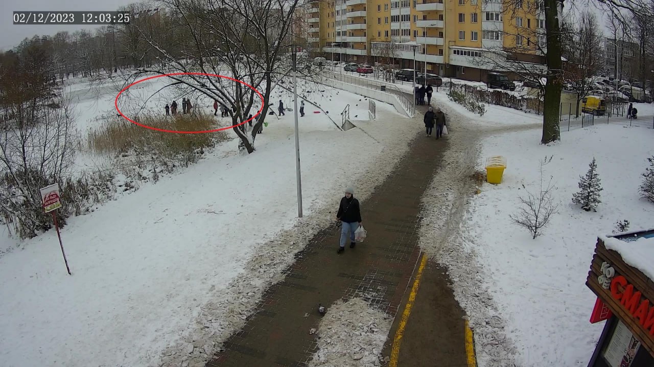 Власти Калининграда просят горожан не выходить на тонкий лед