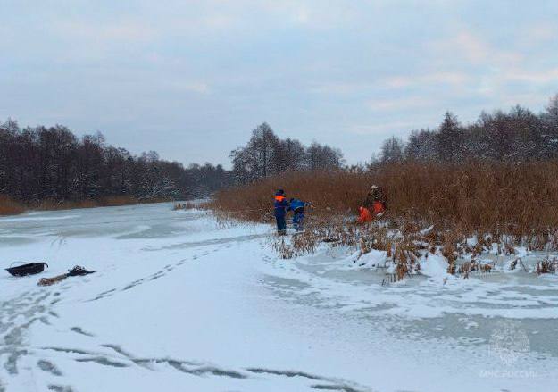 Рыбалка на замёрзшем озере под Гвардейском закончилась трагедией