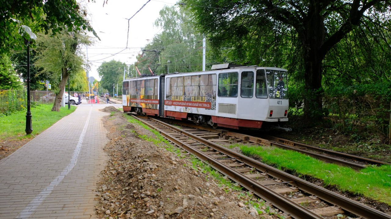 15 мая в Калининграде начнут ремонт трамвайных путей