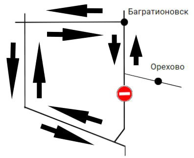 Под Багратионовском на одну ночь закроют железнодорожный переезд