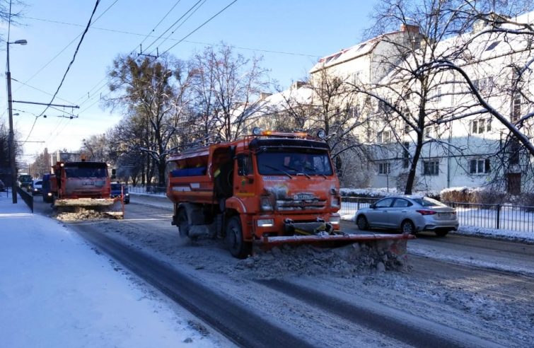 Мэр Калининграда предложила горожанам контролировать работу снегоуборочной техники