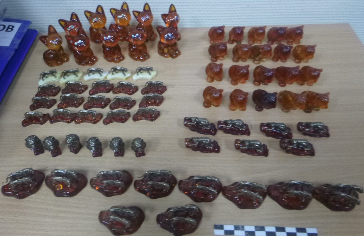 Более 400 изделий из янтаря задержали на российско-литовской  границе